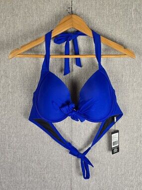 Ocean Blue Royal Blue Bikini Top New With Tags Sz 2XL